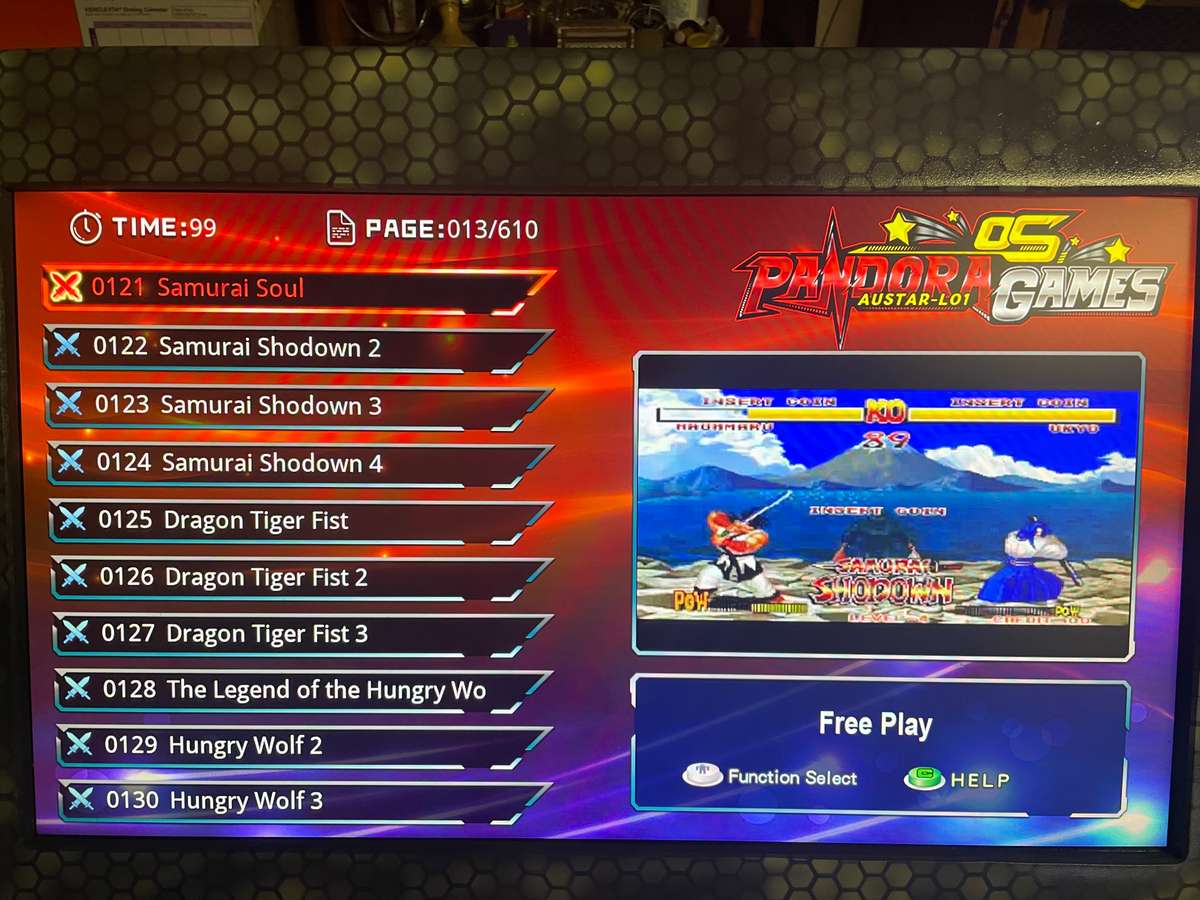 Retro gaming console