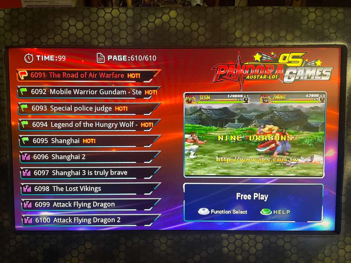 Retro gaming console