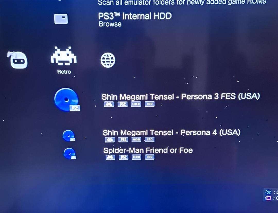 PlayStation 3 500GB Console - CFW Modded + 19 games installed + 1 Genuine PlayStation 3 Controller