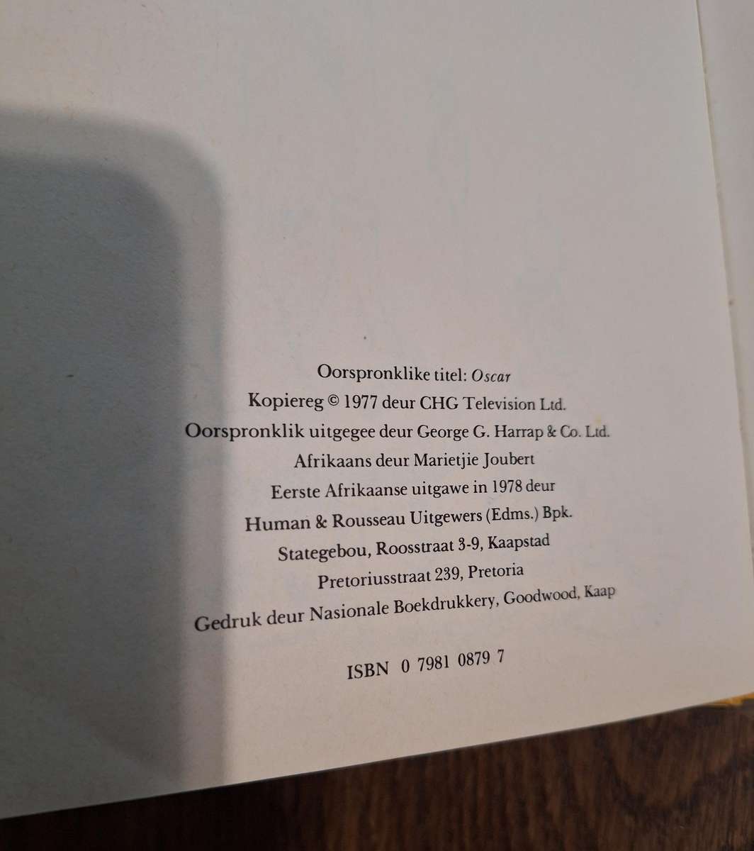 Oskar En Knersus book