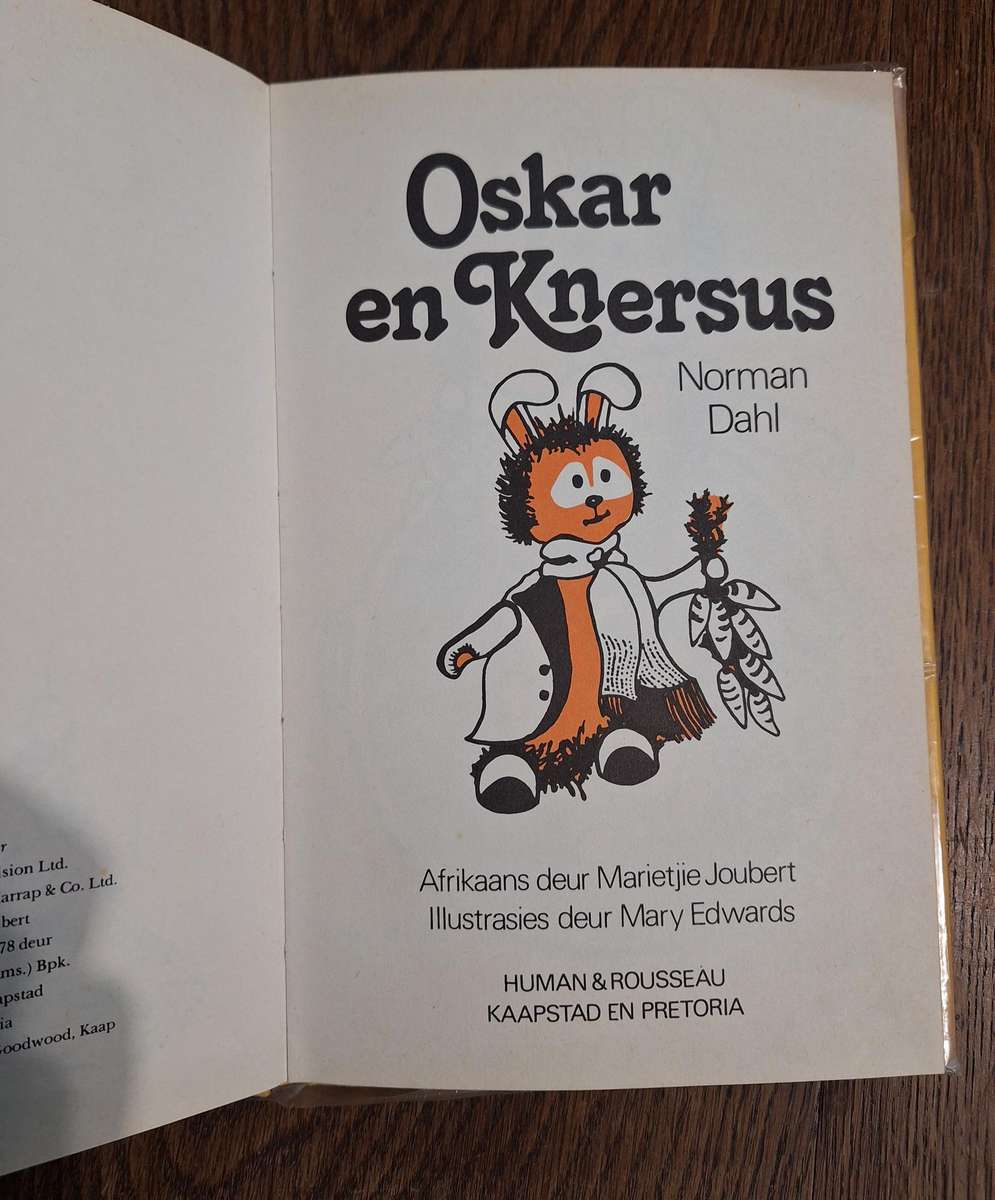 Oskar En Knersus book