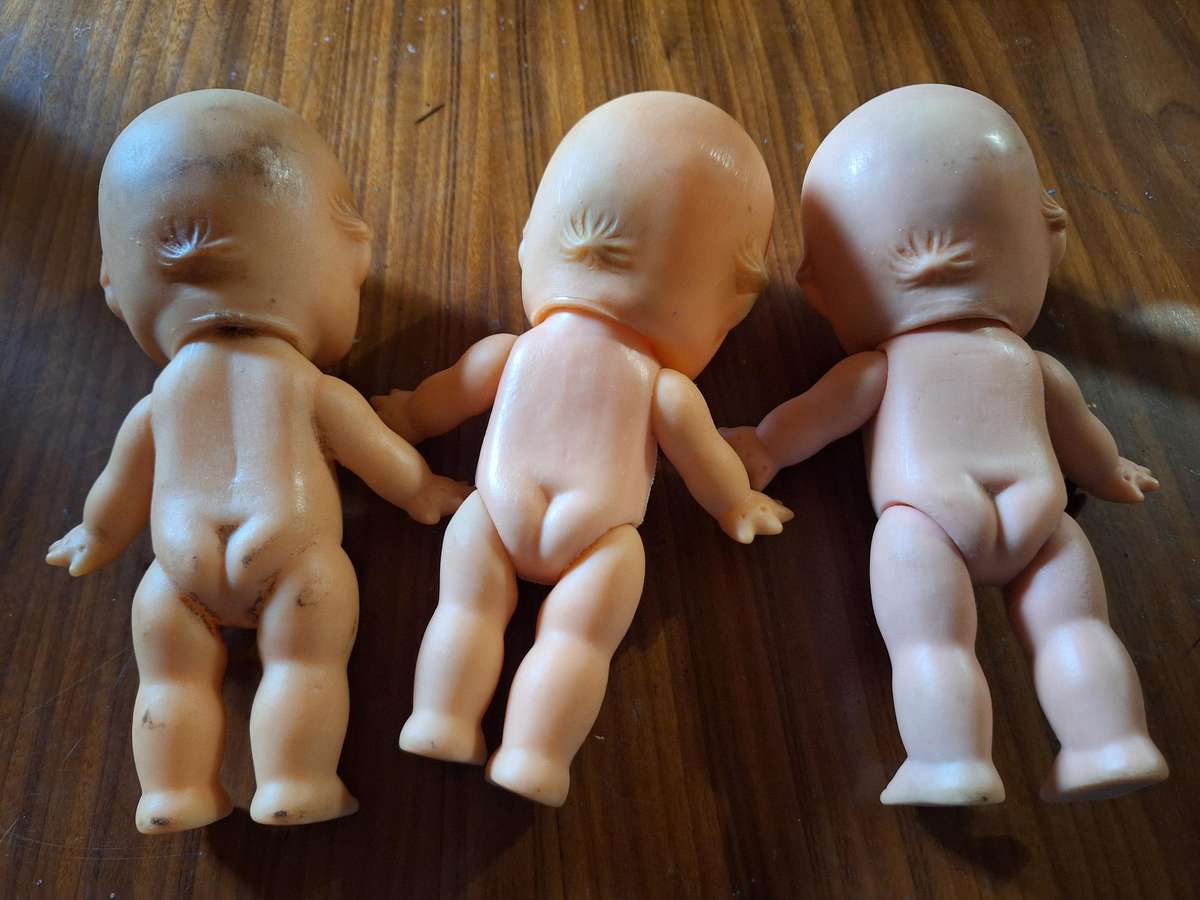 Kewpie dolls set of 3
