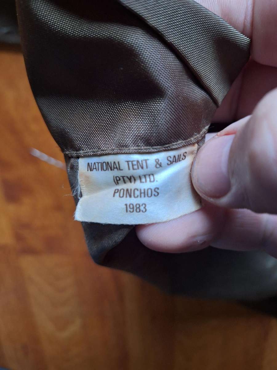 SADF 1983 PONCHO in good condition