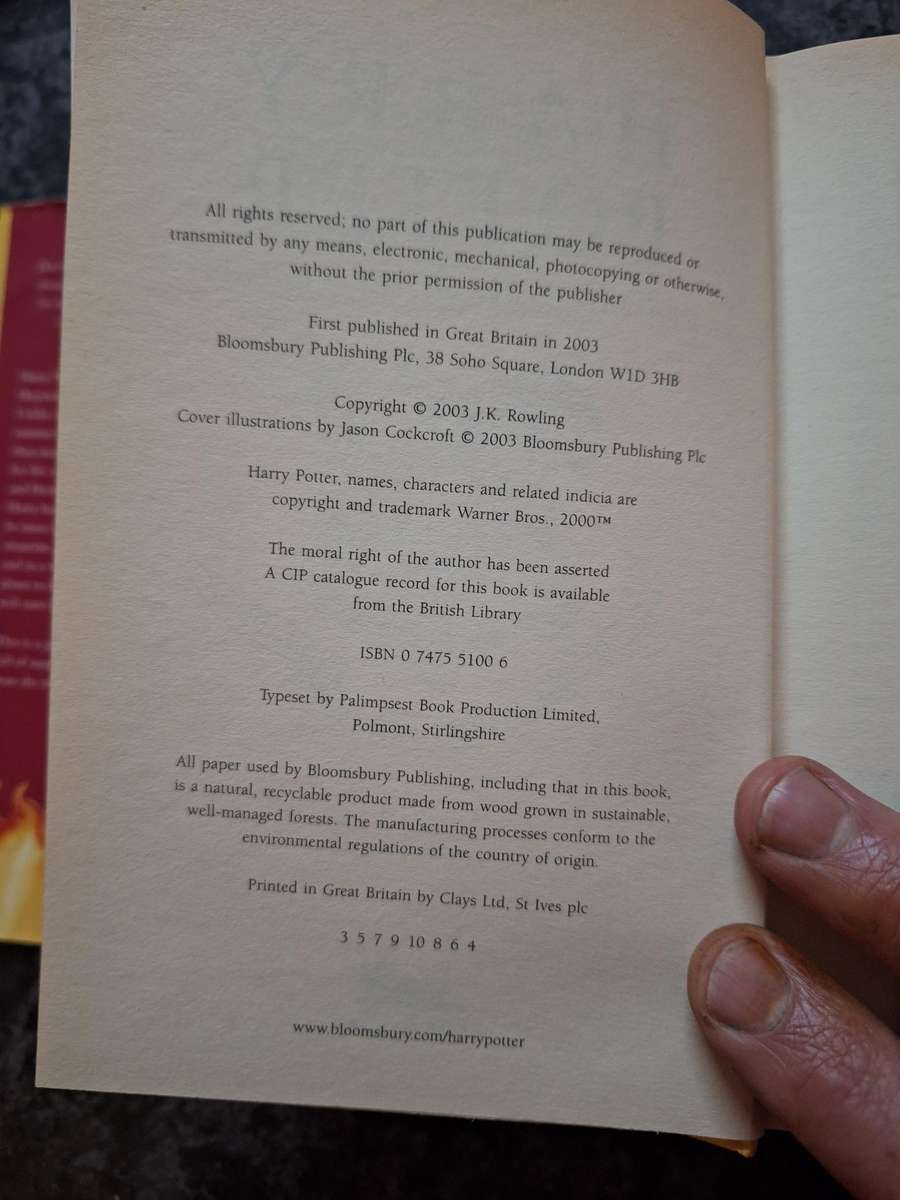 Harry Potter and the order of the phoenix