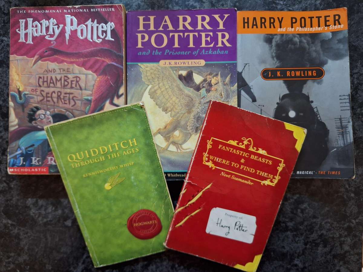 Harry Potter book lot