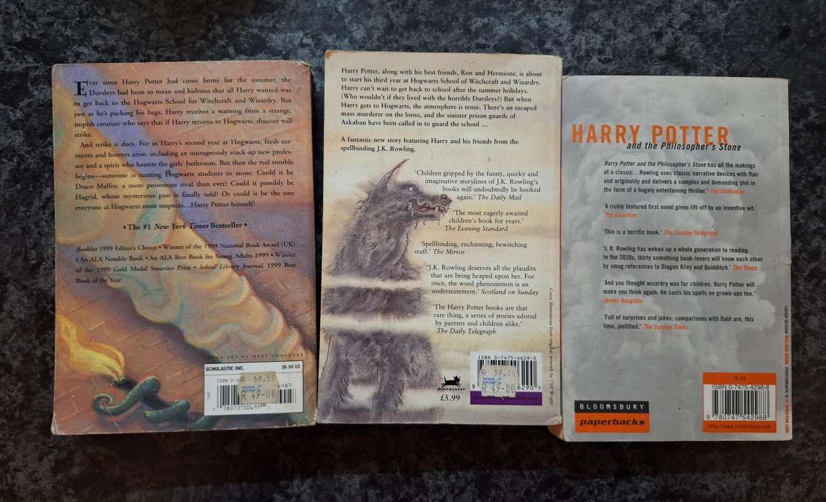 Harry Potter book lot