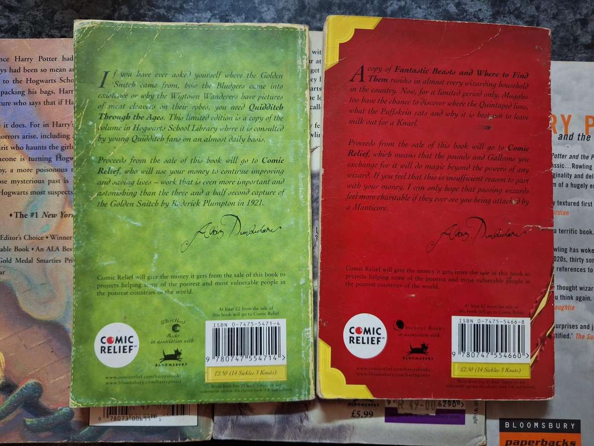 Harry Potter book lot