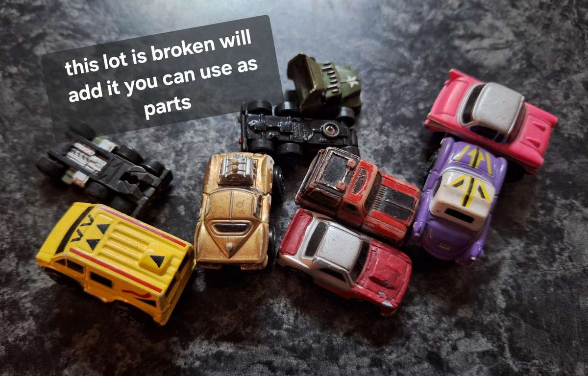 Large Lot Of Vintage Micro Machines