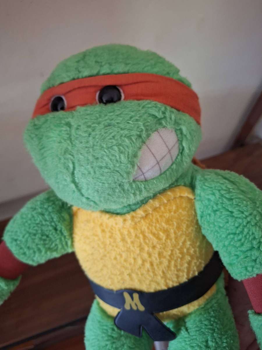 Vintage TMNT soft toy