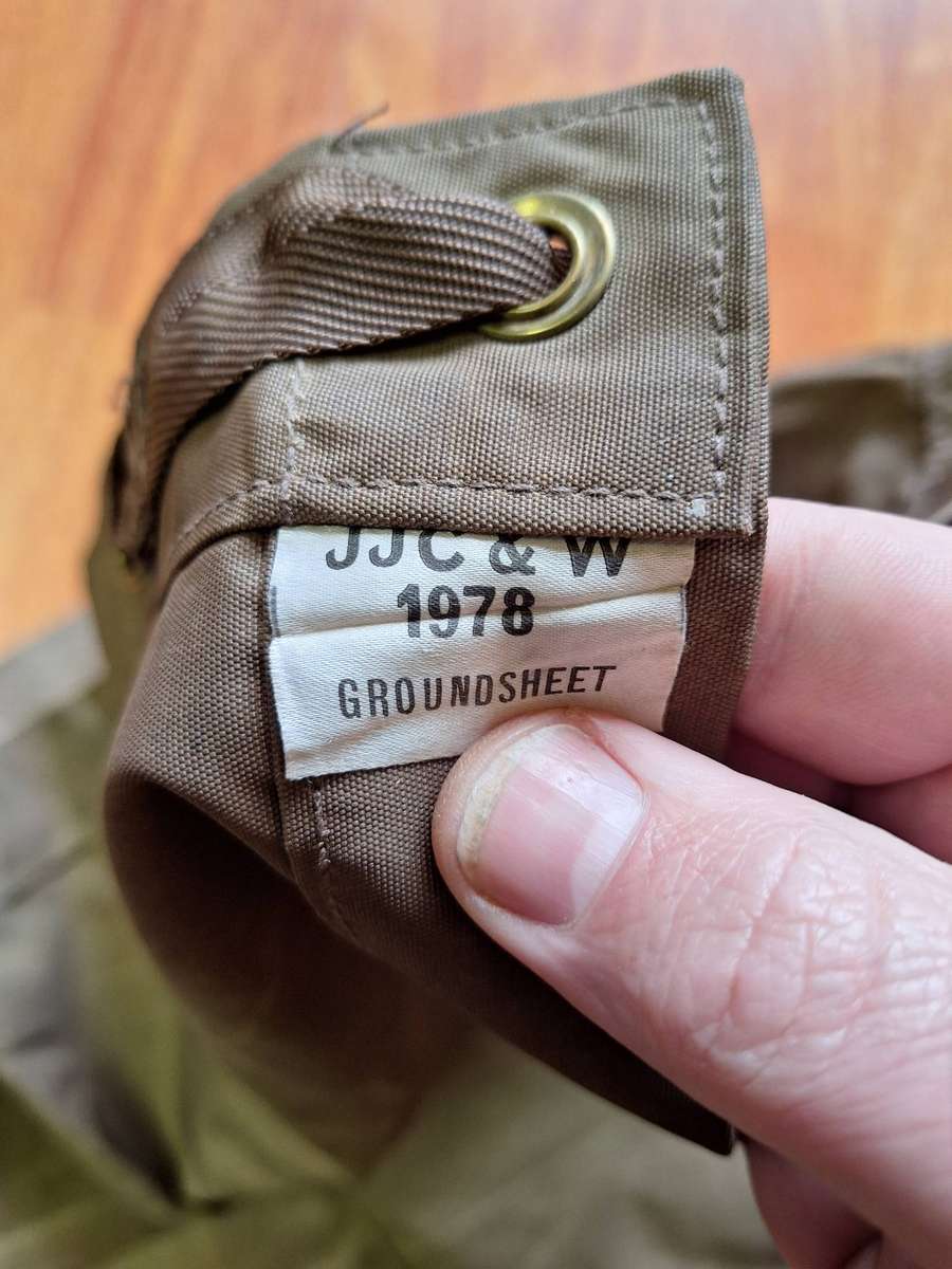 1978 SADF Groundsheet