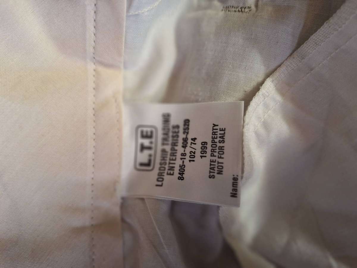 Mixed lot of SADF clothing