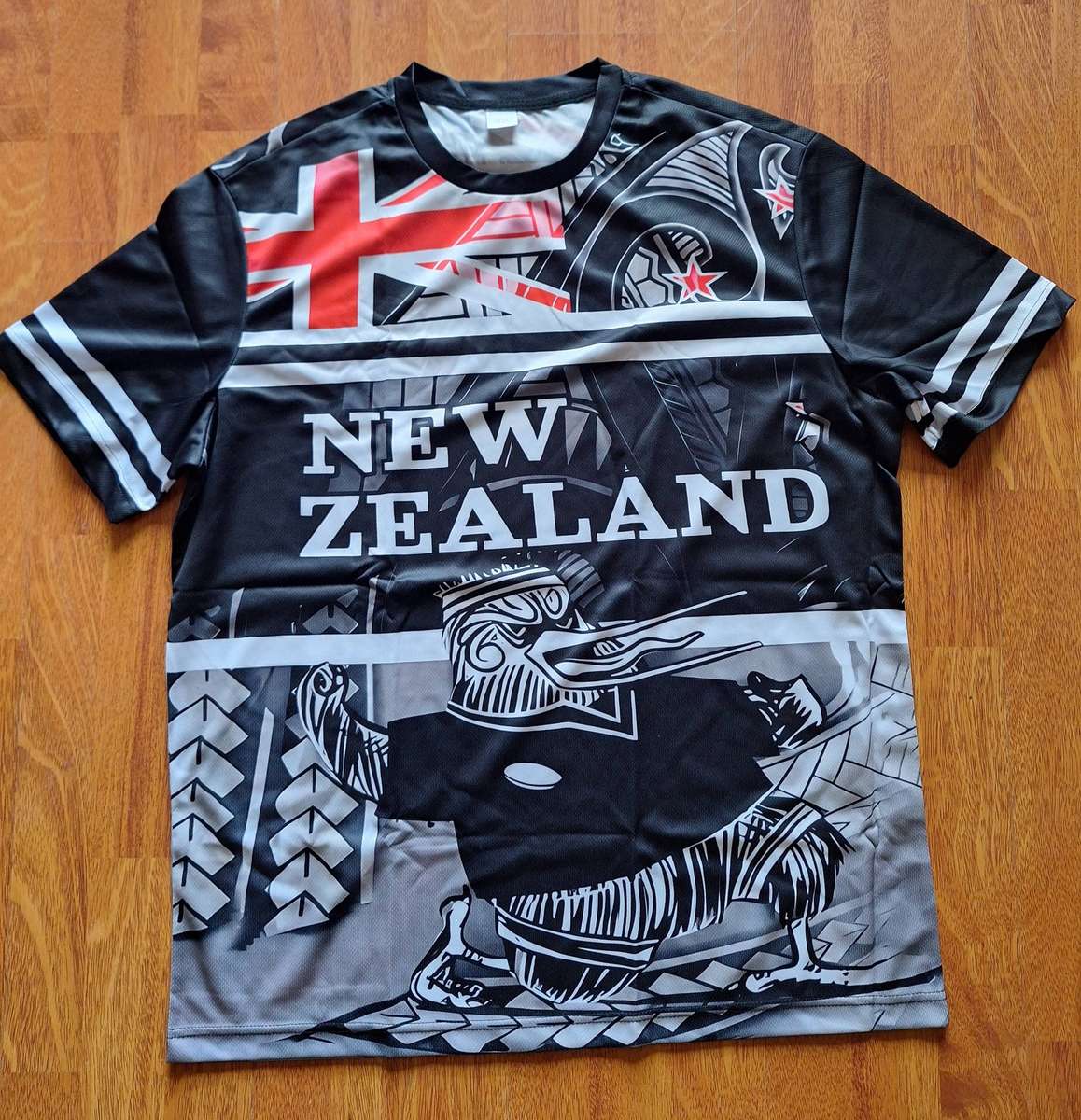 Size XXL All Blacks Supporters Shirt