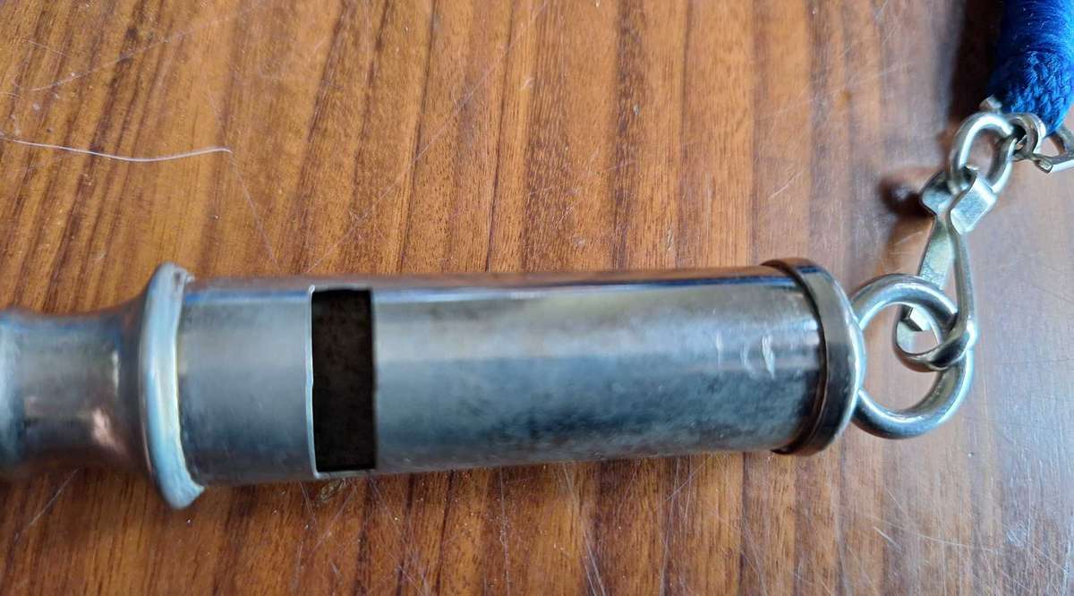 Lanyard with whistle