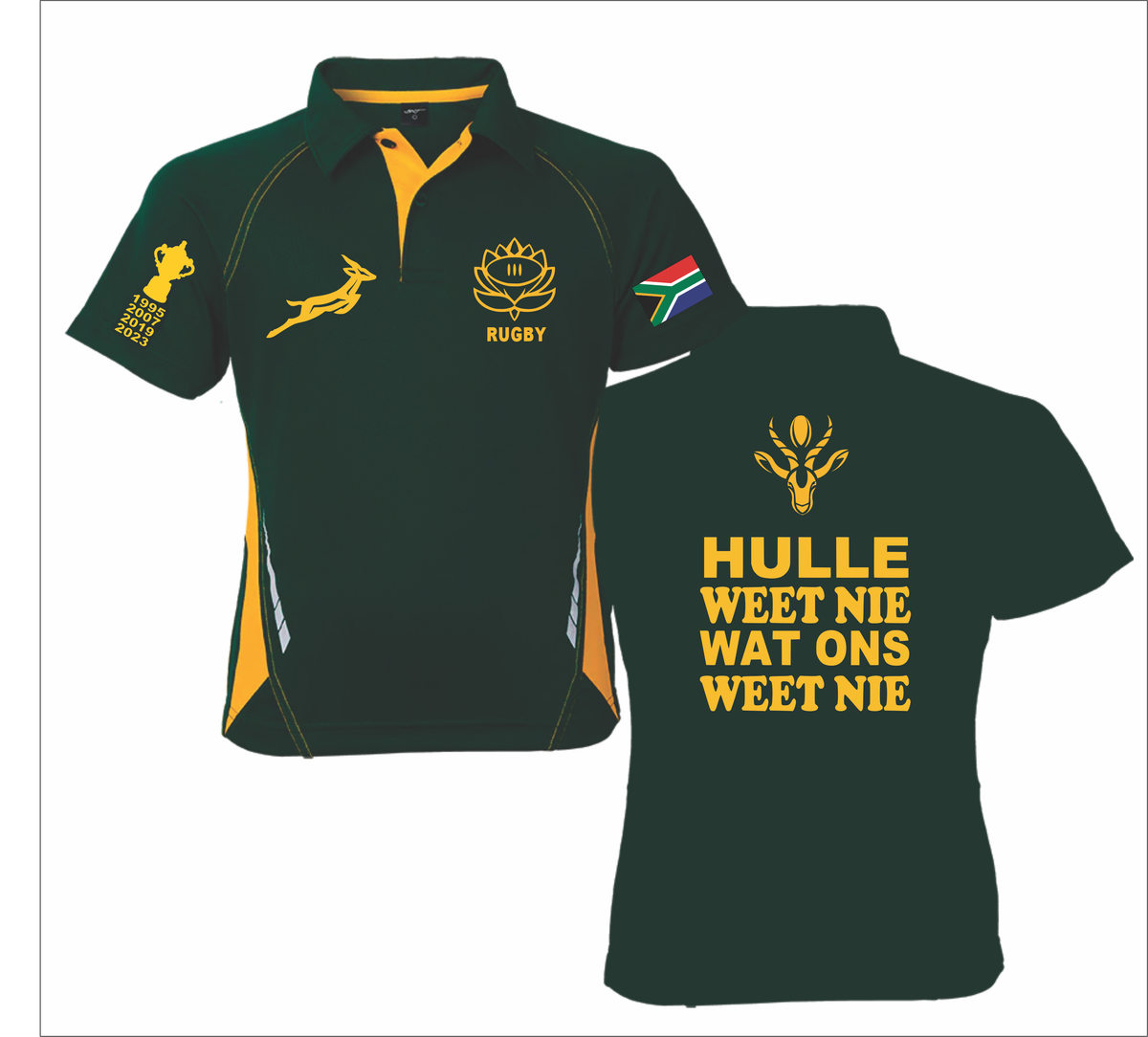 Hulle Weet Nie Wat Ons Weet Nie Springbok supporter shirt