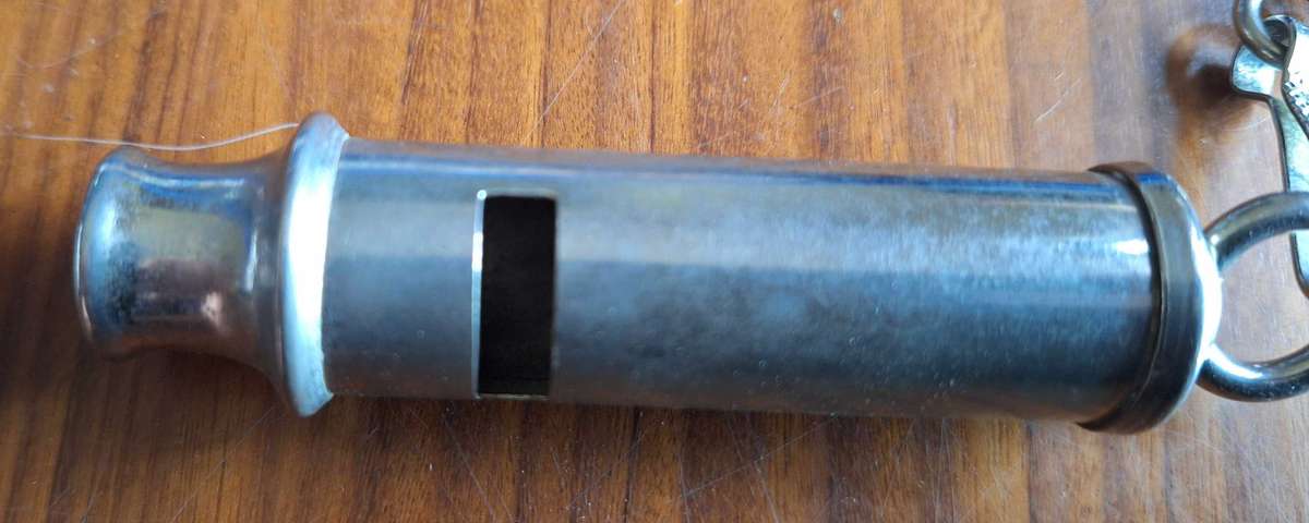 Lanyard with whistle