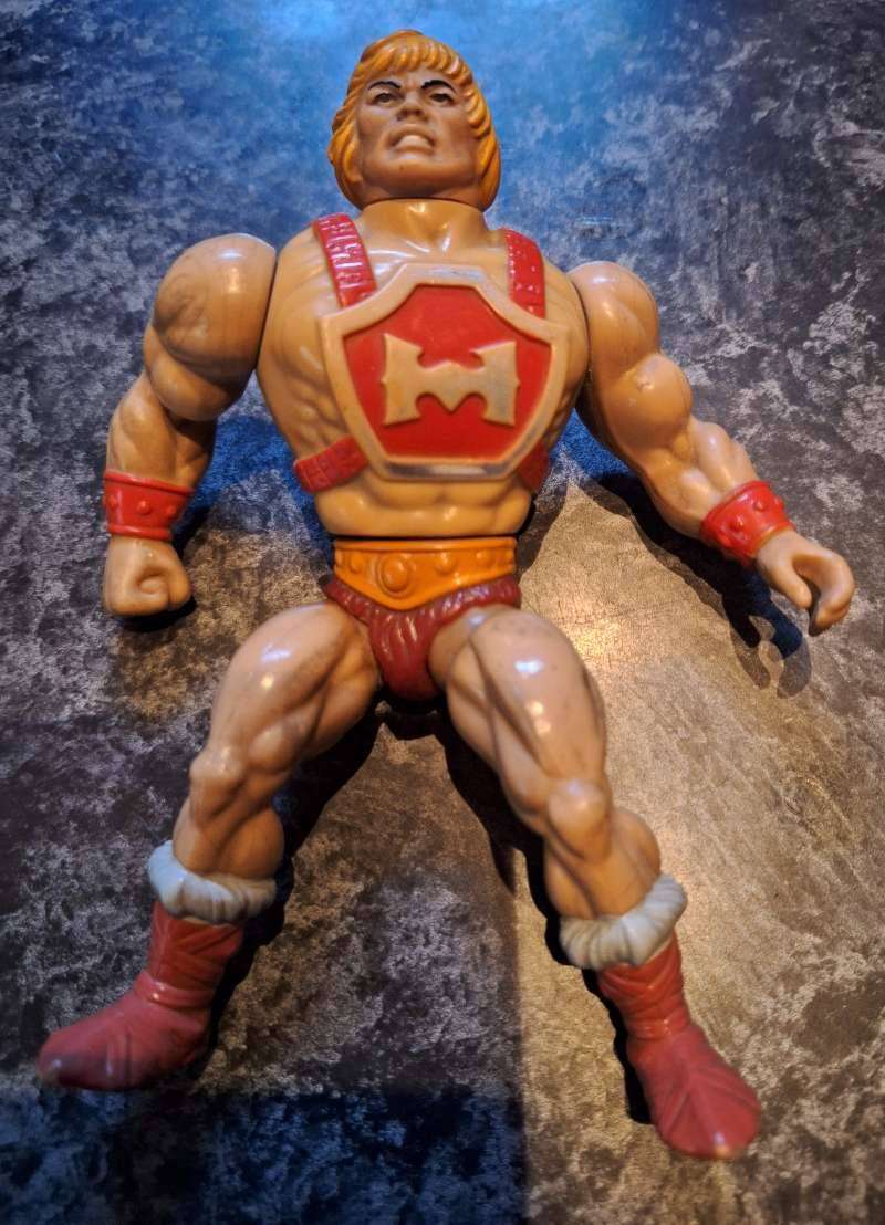 Vintage Thunder punch He-Man Masters of the universe action figure
