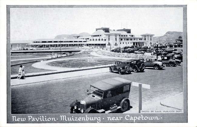 South Africa - 1930s New Pavilion Muizenberg Cape Town 1d PPC Mint