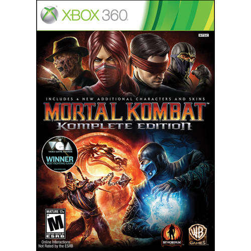 Mortal Kombat Komplete Edition Xbox 360 game
