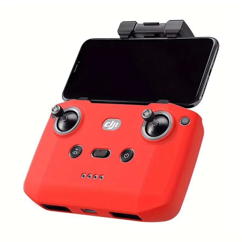 Silicone pretective cover for Dji Rc-N1/2/3 remote controllers (red)