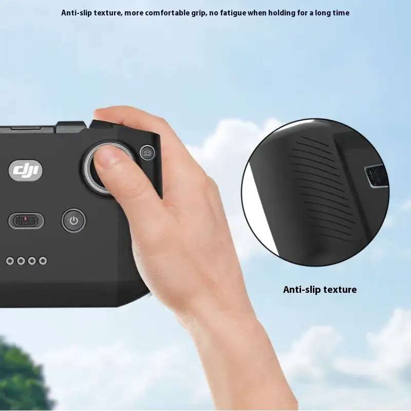 Silicone protective cover for Dji Rc-N1/2/3 remote controllers (black)