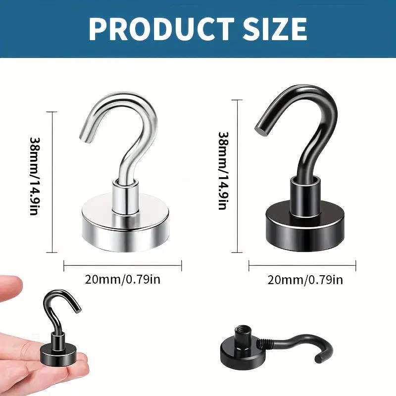 Magnetic Hooks (pack of 5)