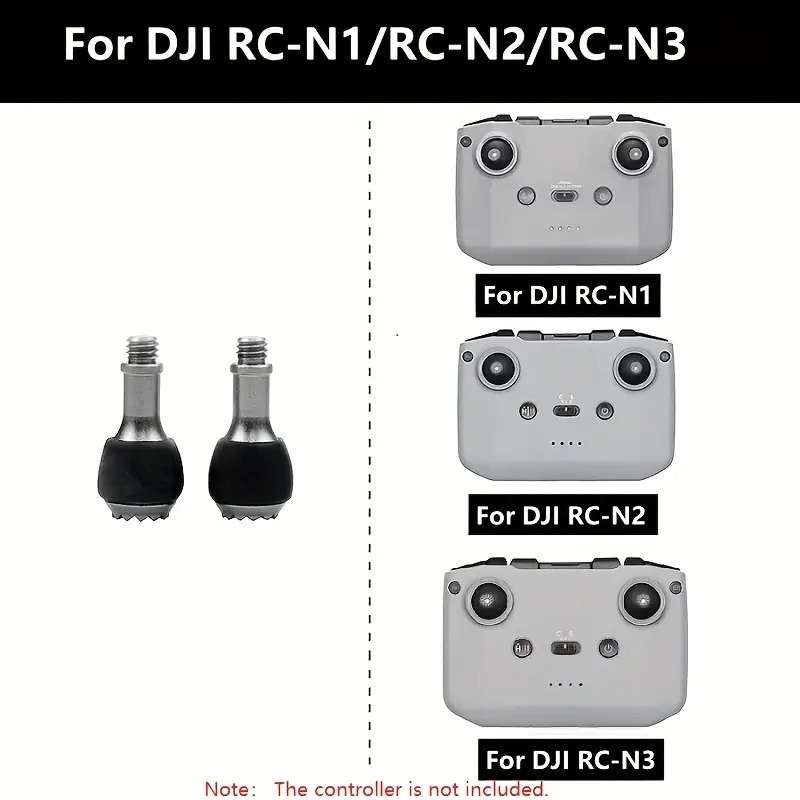 Replacement thumb sticks/rockers for DJI RC N1/N2/N3 controllers (1 pair/2 pieces)