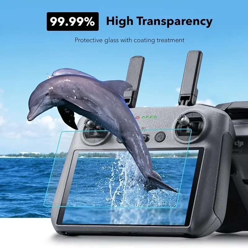 Tempered Glass Screen Protector for DJI RC/RC2 remote controllers