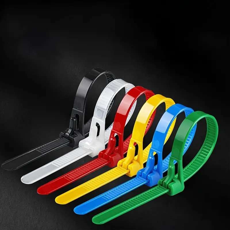 Reusable cable ties (200mm) pack of 10