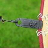 Tent/trap clamps/clips (8 pieces)