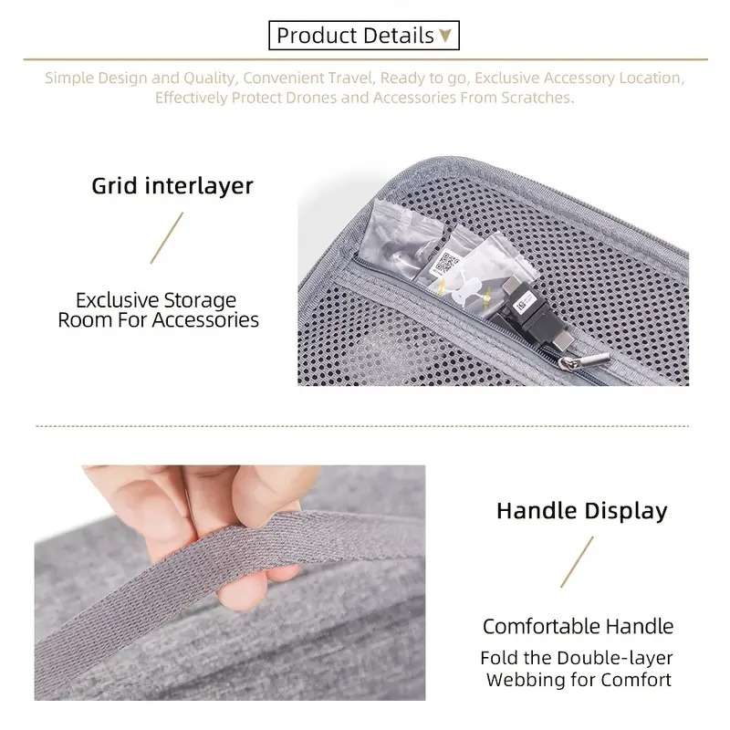 Carry Case for DJI Mini2/SE and 4K (for fly more combo)