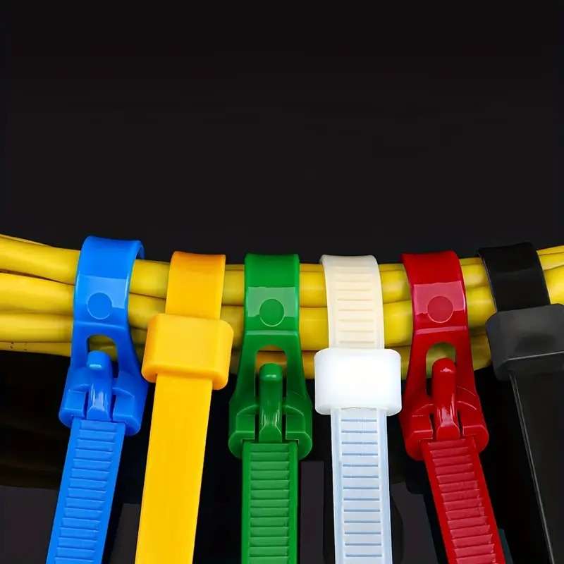 Reusable cable ties (200mm) pack of 10