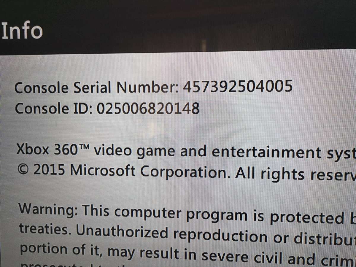 XBOX 360 Slim Console only