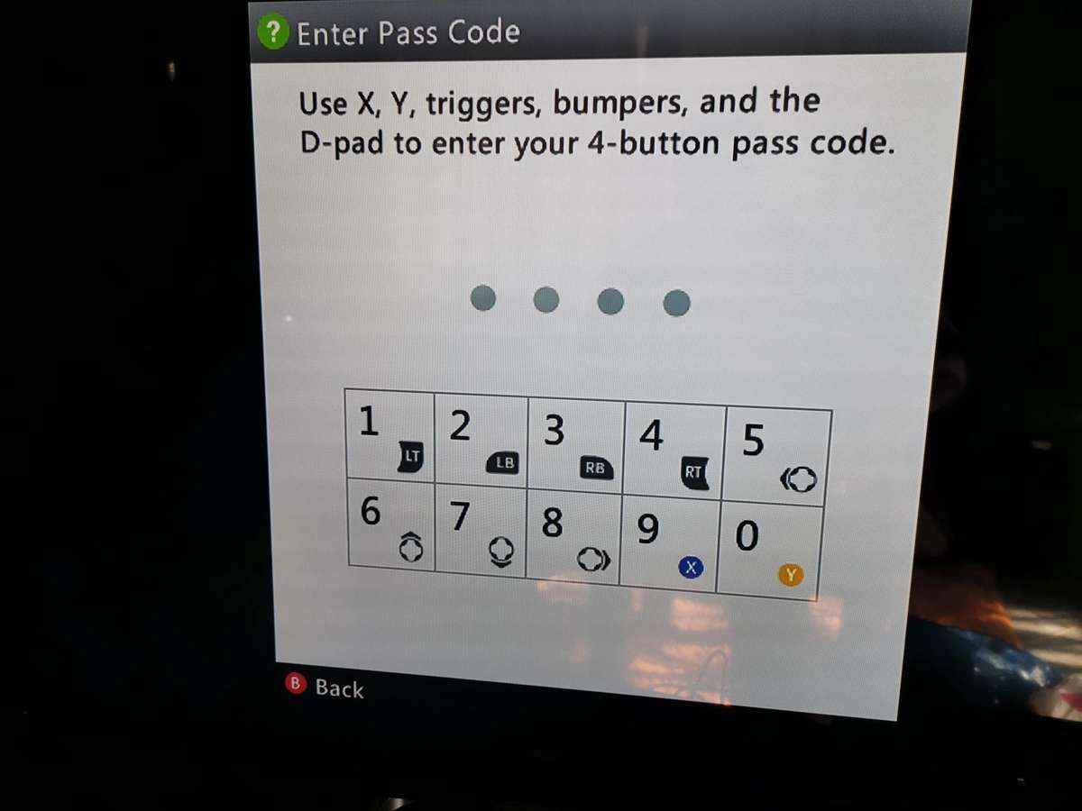 XBOX 360 E Super Slim Console only (parental code lock!)