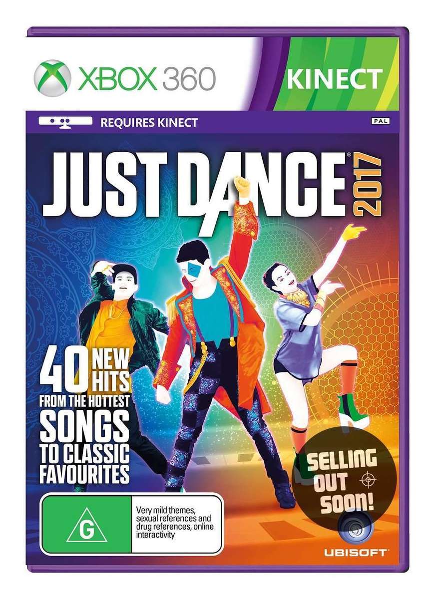 Just Dance 2017 Xbox 360 Game (Kinect)
