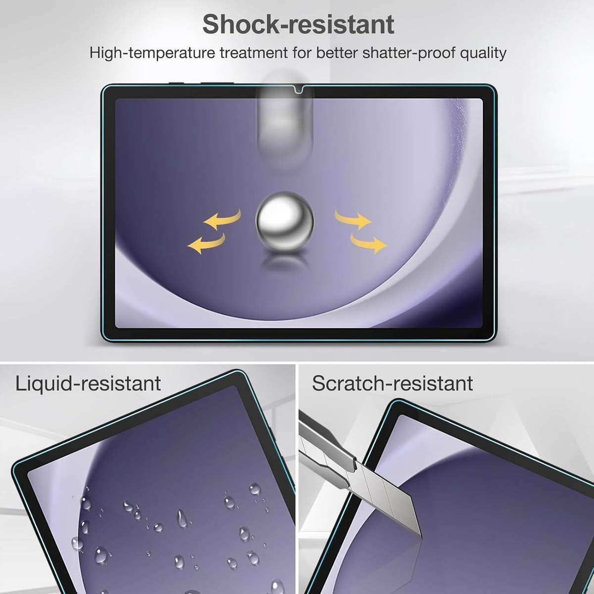Samsung Galaxy A9 Tempered Glass Screen Protector (8.7inch) - 2 pack