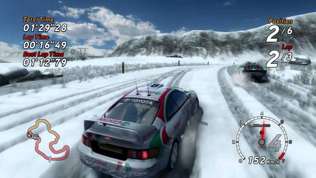 Sega Rally Revo Ps3 game
