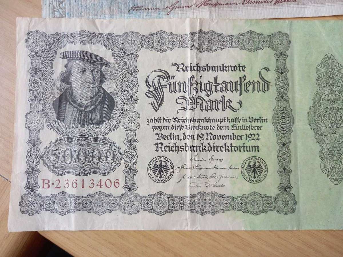 Old bank notes