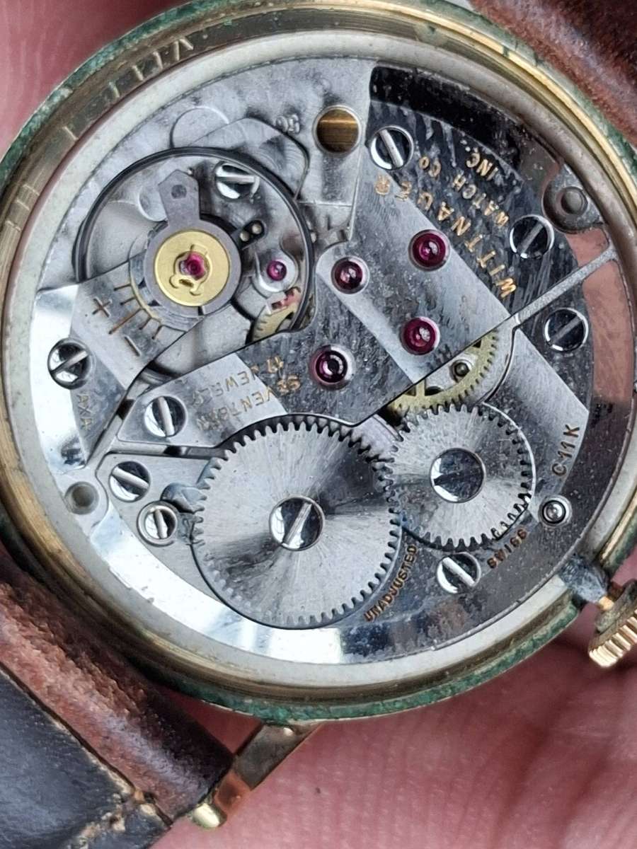 Vintage men's Wittnauer watch