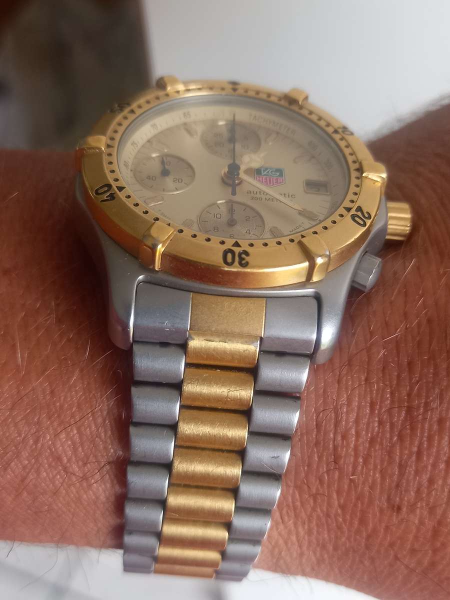 Vintage tag chronograph automatic