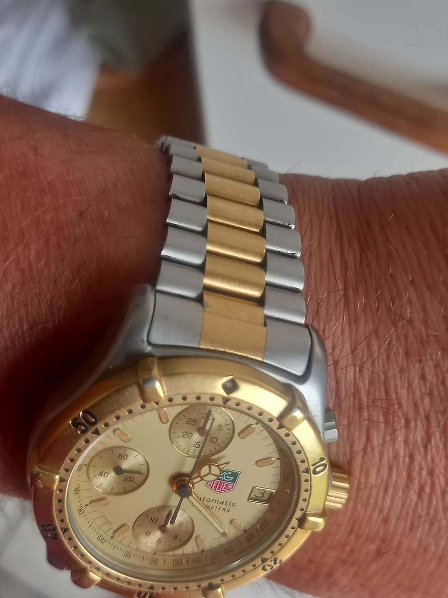 Vintage tag chronograph automatic