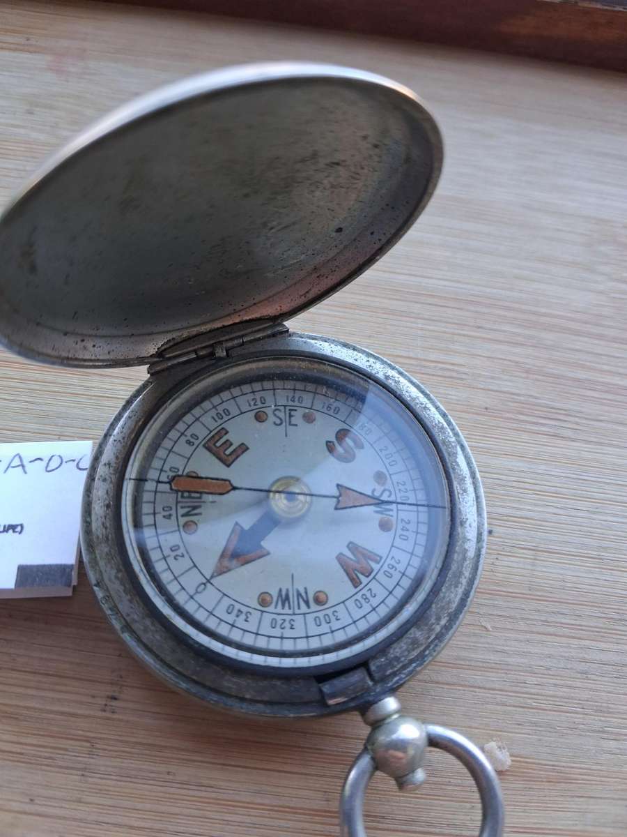 World war one medal and compass