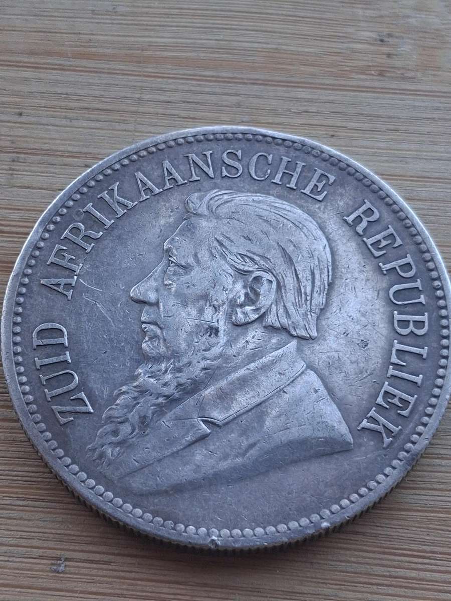 Paul kruger 5 shilling 1892