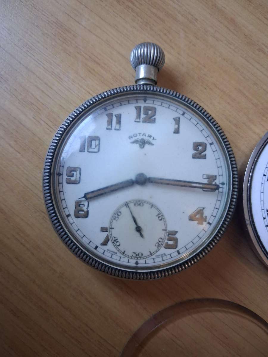 3x vintage pocket watches