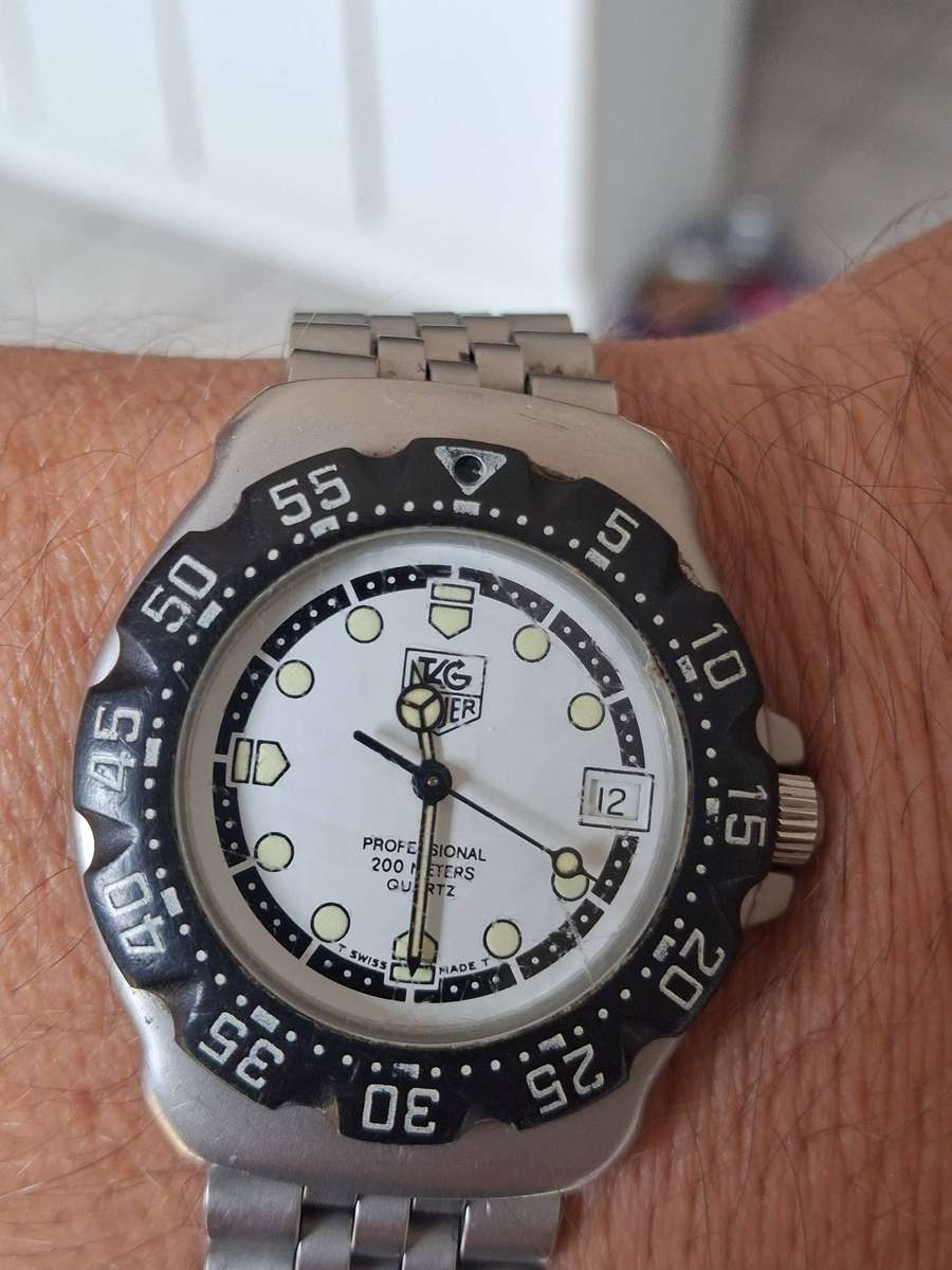 Vintage men's tag drivers watch