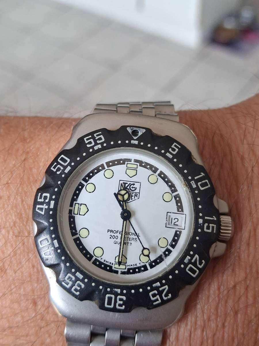 Vintage men's tag drivers watch