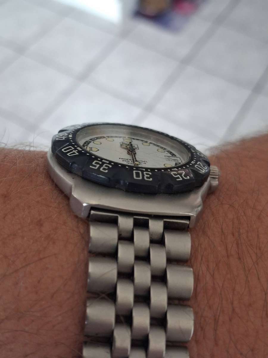 Vintage men's tag drivers watch