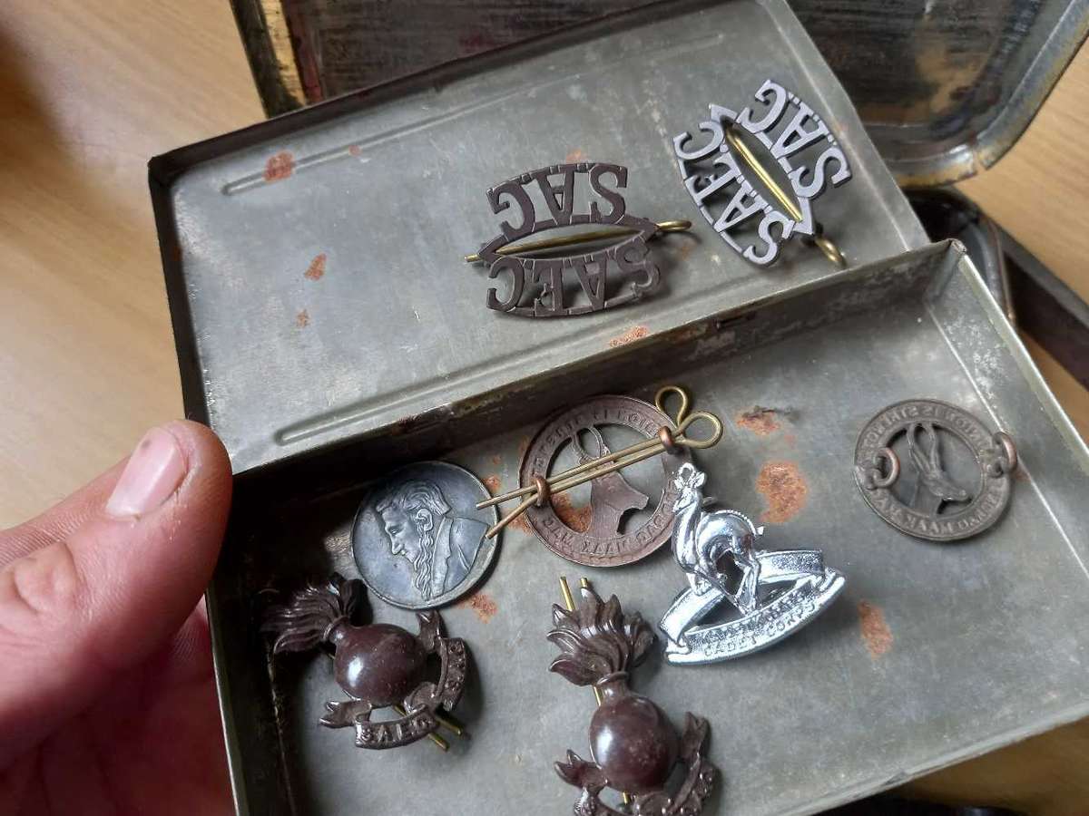 War bayonets medal ect