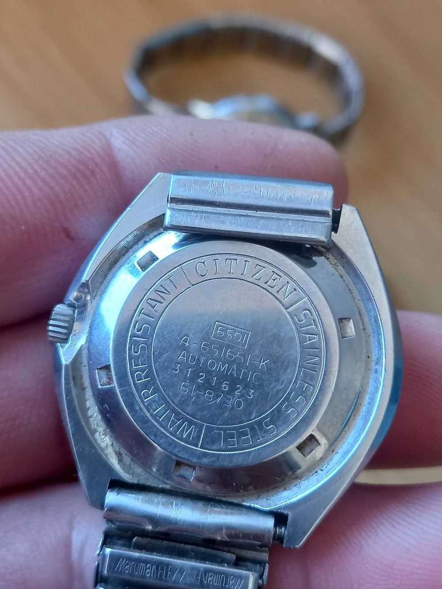 4 vintage men's watches