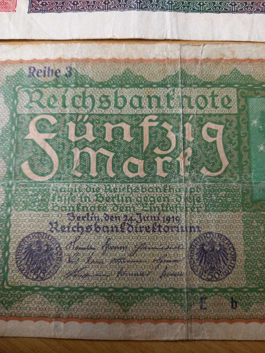 Old bank notes