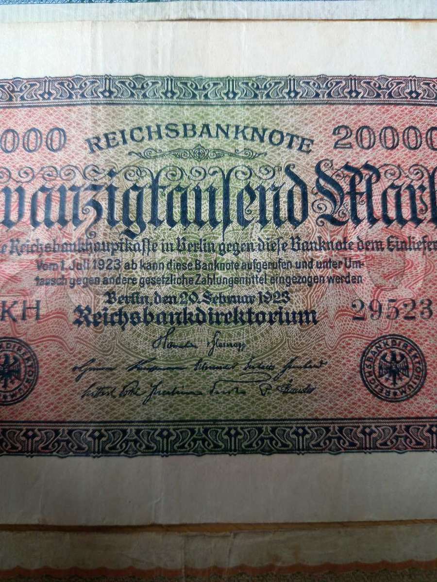 Old bank notes